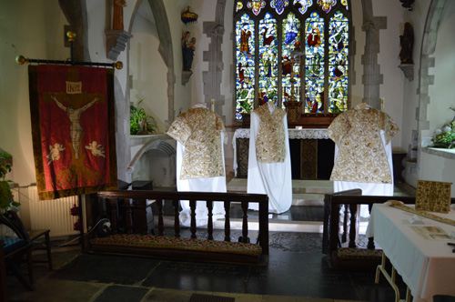 The Exhibition of Vestments in St Mary&rsquo;s